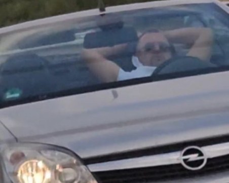 Мъжът, шофирал без ръце на АМ „Тракия