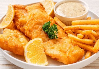 Поскъпването на известната английска хрупкава риба с картофки е с