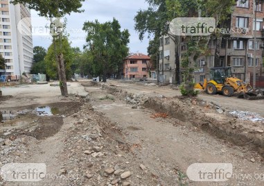 Новият етап от подмяната на ВиК мрежата на ул Царевец