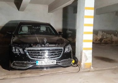 Луксозният автомобил – майбах който бе обявен за издирване по