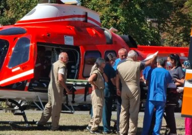 Първо транспортиране на пациент с въздушна линейка бе извършен в