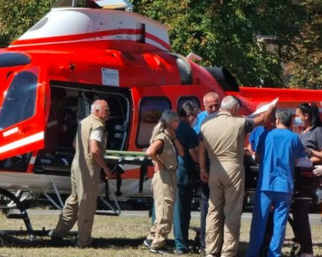 По-спешност: Транспортираха пациент с хеликоптер от болница в Кърджали