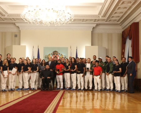 Радев награди българските медалисти и финалисти на Олимпийските и Параолимпийските игри