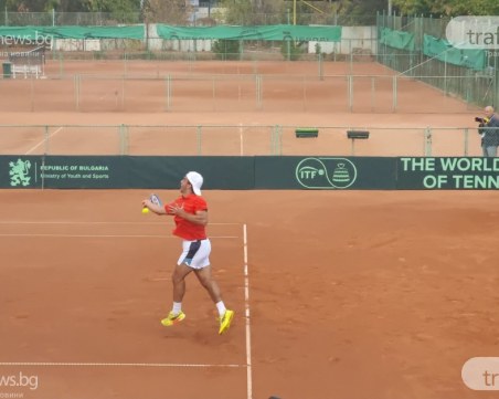 Заради порой трети ден продължава Купа Дейвис в Пловдив, решителните мачове днес