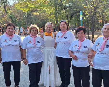 Михаил и Кристина Белчеви бяха специални гости на фестивала „Изкуство без граници и възраст