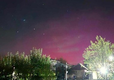 Полярно сияние отново озари небето над България Това разкриха свидетели