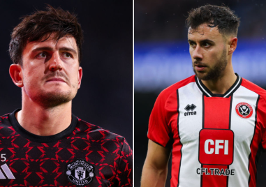 Хари Магуайър отдаде почитта си към бившия футболист на Шефилд