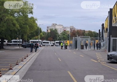 Заради футболната среща между националните отбори на България и Люксембург