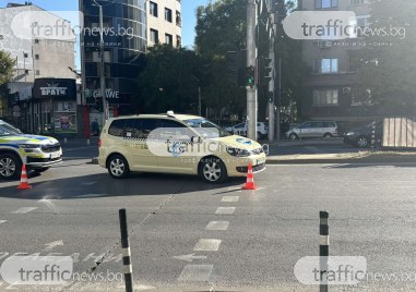 Такси блъсна момиче на кръстовище в Кършияка Инцидентът е станал