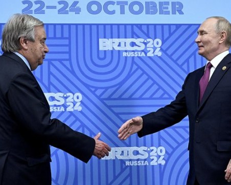 Гутериш към Путин: Нахлуването в Украйна е нарушение на международното право