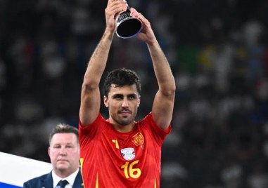 Испанецът Родри за първи път спечели Златната топка Европейският шампион