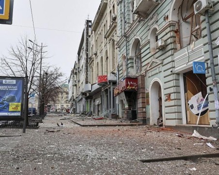 Няколко руски атаки срещу Харков, има ранени