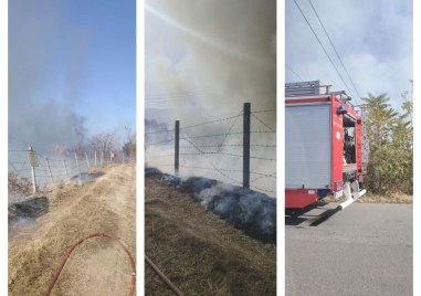 Облак дим от пожар обгази тази сутрин пловдивското село Катуница