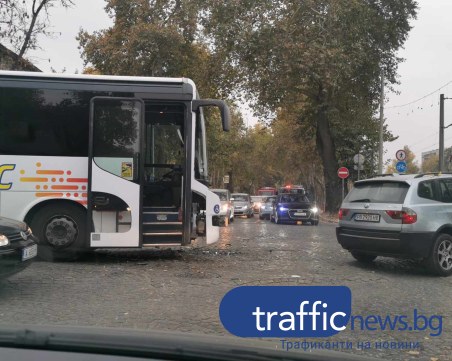 Катастрофа с автобус на прелеза на Пещерско шосе