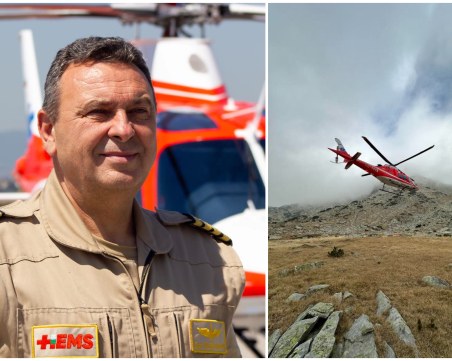 Пилот от Пловдив, спасявал заклещения турист в Пирин: Истински късметлия, мисията беше изключително тежка