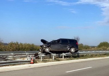 Движението по магистрала Марица от пътен възел Димитровград в посока