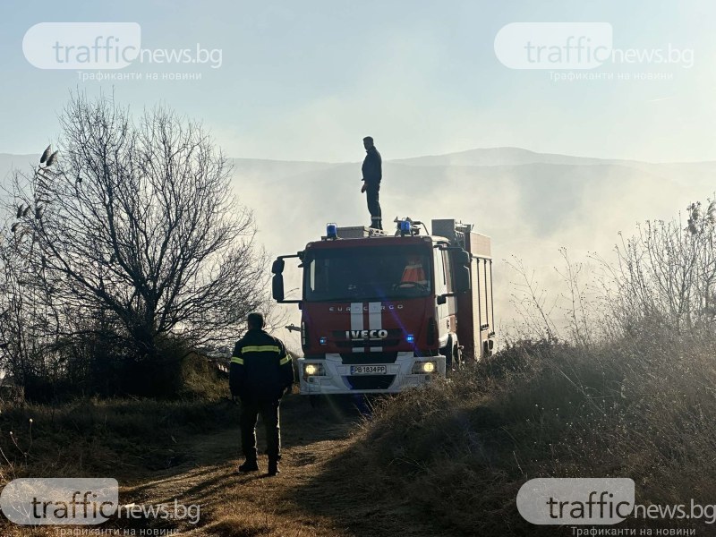 78 пожара в страната за денонощие