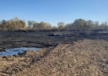 Пожарът на депото за утайки край Катуница е напълно ликвидиран