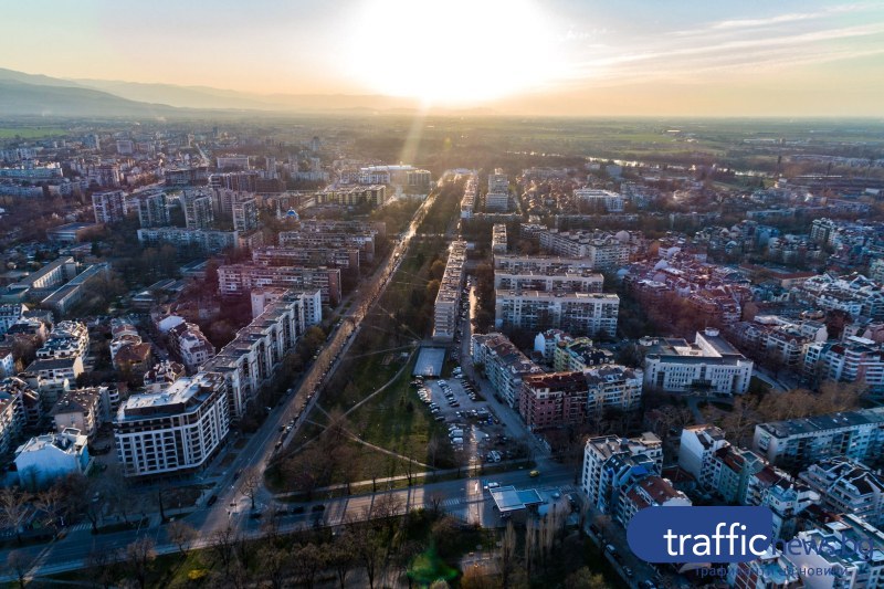 Слънчево ще бъде бъде времето през целия ден в Пловдив