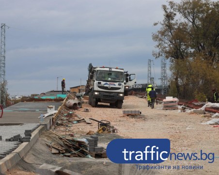 Напредва работата по Бетонния мост „Тодор Александров