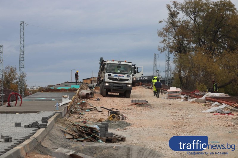 Напредва работата по Бетонния мост „Тодор Александров