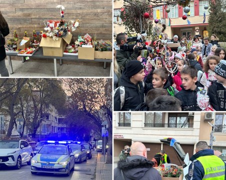 Да направим добро! Пловдивско училище с коледен базар в подкрепа на деца, загубили родител полицай ВИДЕО