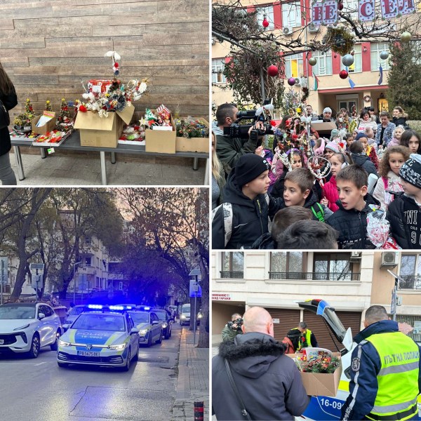 Да направим добро! Полицейски сирени и шествие в Пловдив за децата, загубили родител по време на служба ВИДЕО