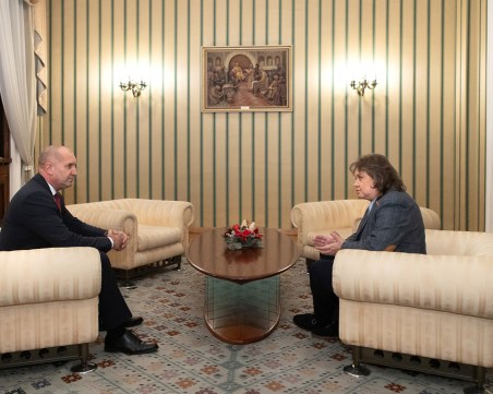 Диалогът между институциите беше темата на обсъждане между президента и председателят на парламента