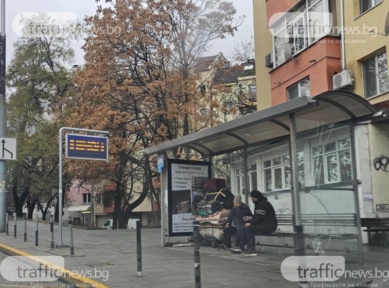 Бездомните майка и син, гастролиращи из градинки и пейки в Пловдив, превърнаха вход на блок в тоалетна