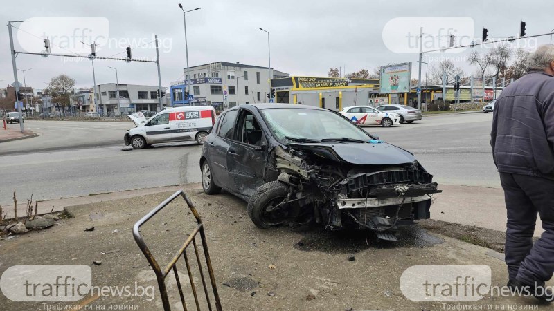 Катастрофа на Брезовско шосе, двама души са в болница