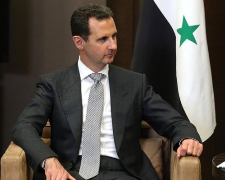 Башар Асад се е качил в Дамаск на самолет, който по-късно е изчезнал от радарите