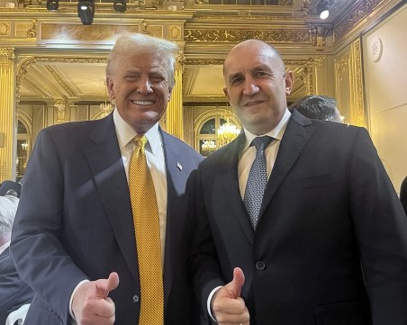 Радев разговарял с Тръмп в Париж за войната в Украйна