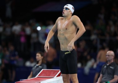 Най добрият български плувец Петър Мицин завърши на 8 то място на