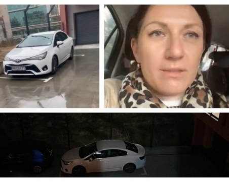 Тони Стойчева наела частно паркомясто до дома си за служебната кола – тя заяви, че го плаща с лични пари