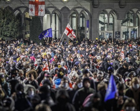 Нови протести в Грузия след избирането на новия президент