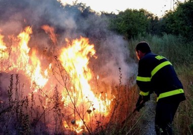 Общо 59 пожара са ликвидирани на територията на страната през