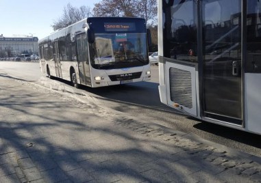 С празнично разписание ще се движат автобусите на градския транспорт