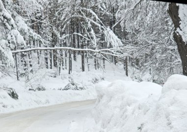 Още едно пловдивско село е в снежен капан Става въпрос