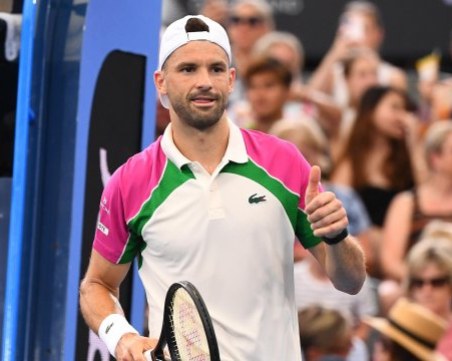 Григор Димитров с летящ старт на 2025 г. в Бризбън