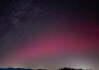 Тази нощ имаше много силна геомагнитна буря от четвърта степен