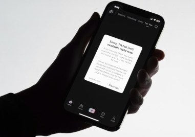 Популярното социално приложение TikTok спря достъпа за американските си потребители