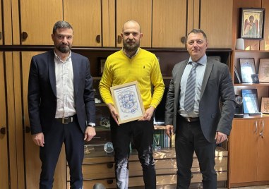 Общинският съветник от Браво Пловдив  Светослав Енчев бе награден с