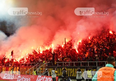 В началото на второто полувреме от финала за Суперкупата между