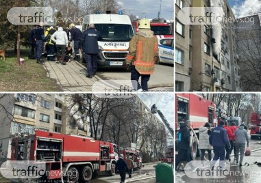 Мъж е пострадал по време на пожара в Смирненски Припомняме