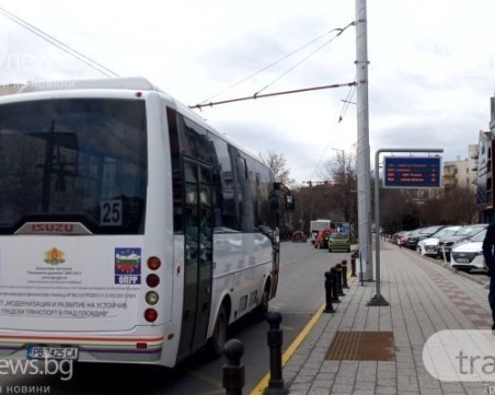 Възрастна жена е в болница след падане в автобус на градския транспорт в Пловдив