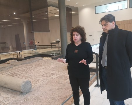 Мариан Бачев посети Епископската базилика, СЕСОНКЦ разглежда плана да аварийна реставрация