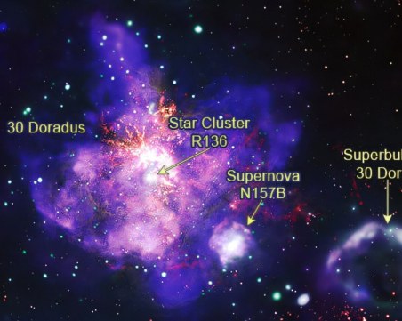 Телескопите на НАСА показаха космически букет специално за Свети Валентин ВИДЕО