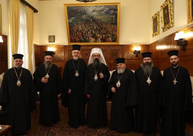 Негово Светейшество българският патриарх Даниил днес прие Негово Високопреосвещенство Халкидонския