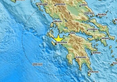 Земетресение от 5 по скалата на Рихтер е регистрирано малко