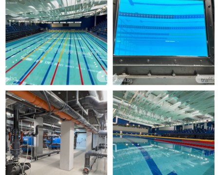 Дни преди откриването: Вижте новия басейн